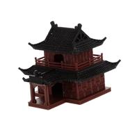 ELAYARD Mini Padiglione Decorativo in Plastica Resistente Riproduzione Architettonica Antica per Acquari e Ornamentazione Leggera e Facile da Posizionare per Paesaggi Bonsai e