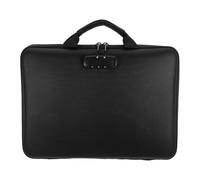 ELAYARD Organizer Ignifugo per Documenti Importanti con Serratura, Cartella Portadocumenti Piccola a Fisarmonica in Eva con 13 Tasche e Portatile, Valigetta Resistente al Calore