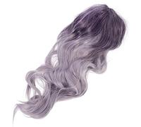 ELAYARD Parrucca Lunga Ondulata Con Partenza Centrale Fibra Stile Gradient Haze Per Look Naturale e Comfort Perfetta Per Cosplay e Occasioni Speciali