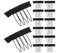 ELAYARD Pettini Molla per Parrucche con in e Accessori per Testine Parrucca Capelli Fermagli per Cappucci per Parrucche Comodi e Resistenti