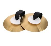 ELAYARD Piatti in Metallo Per Ragazzo Ragazza Da 8 Pollici, Piccoli Piatti a Mano Per Performance Musicali Scolastiche, Leggeri e Portatili Per Esibizioni e Istruzione Band