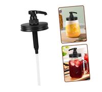 ELAYARD Pompa Dosatrice per Sciroppo Mason Jar Facile da Installare Compatibile con Barattoli per Cucina e Dispenser Marmellate e Lozioni Controllo Preciso del Volume