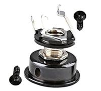 ELAYARD Presina Jack in Metallo per Chitarra Elettrica Socket Jack Resistente e Leggero Materiale Durevole per Suono e Lungo Termine Compatibile con Chitarristi Professionisti