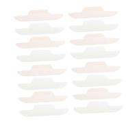 ELAYARD Protezione per Colletto della Camicia Assorbimento Sudore, Fodera Curva Non Tessuto, 24 Pezzi per Riunioni e Discorsi Pubblici
