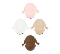 ELAYARD Protezioni Angolari in Silicone Alimentare a Forma di Animale, Set 4 Pezzi Paraspigoli Morbidi Anticollisione per Tavoli, Scrivanie e Mobili, Protezione Colore Colore Casuale