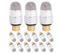 ELAYARD Punte di Ricambio per Penna Capacitiva Touchscreen, 15 Pezzi in Alluminio Maglia Conduttiva, Compatibili Telefoni, per Schizzi All'aperto e Appunti Professionali