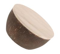 ELAYARD Risonatore Banhu in Guscio di Cocco Naturale Medio Parte di Ricambio per Strumento Musicale Tradizionale Cinese Cassa Armonica Regolabile per Musicisti e Miglioramento del Suono