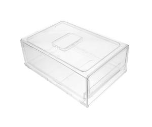 ELAYARD Scatola Organizer per Frigorifero Cassetto Trasparente Contenitore Compatto per Congelatore Plastica Resistente per Conservare Frutta e Ortaggi
