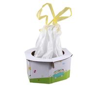 ELAYARD Sedile Per Wc Pieghevole Portatile Con 10 Sacchetti Per Ragazzo Ragazza Piccoli, Vasino Compatto Da Viaggio Per Educazione Al Vasino, Igienico e Sicuro, Adatto All’uso in Casa e Fuori