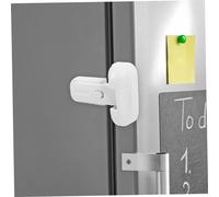 ELAYARD Serratura Sicurezza Frigorifero Porta e Congelatore Facile da Installare Compatibile con Vari Modelli Bianco Elegante