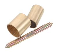 ELAYARD Set 1 Accessori per Bastoni da Passeggio in Rame Punte Antiscivolo per Anziani Connettori e Giunti Fai da Te per Stabilità e Sicurezza Nella Deambulazione