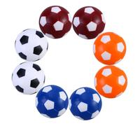 ELAYARD Set 8 Palline Calciobalilla 36 Mm in Plastica Colorata, Palline da Gioco da Tavolo e Adulti, Ricambi Calcio Balilla per Tavolo da Sala Giochi