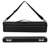 ELAYARD Set Custodia Portaflauto Rigida con Cinghia Regolabile, Scatola Portastrumenti Portatile Antivibrazione in Materiale Resistente, Borsa Multifunzione per Flauto per Trasporto