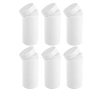 ELAYARD Set da 6 Tubetti Vuoti per Deodorante Stick 15 Ml con Meccanismo Rotante Contenitori Riutilizzabili a Tubo per Deodoranti Fai da Te Profumi Solidi e Cosmetici per