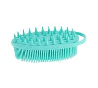 ELAYARD Spazzola Bagno Doppia Silicone Per Ragazza Strumento Per Lavaggio e Massaggio Accessorio Per Bagno Con Gancio Per La Della Dei Ragazza
