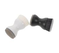 ELAYARD Spazzola per la Pulizia del Viso a Doppia Testa 2 in 1 Setole Morbide in Fibra e Pennello Piatto per Fondotinta Scrub Viso Esfoliante per Donna Strumento Manuale per Skincare