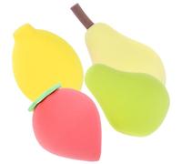 ELAYARD Spugnette Trucco Viso 4 Pezzi Frullatore Morbido Multiuso per Fondotinta e Cipria, Spugna Cosmetica Piccola Colorata per Applicazione Liquidi e Polveri, Accessori Makeup per Donne