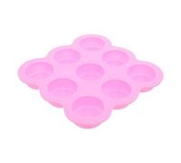 ELAYARD Stampo Cilindrico in Silicone a 9 Fori per Brownie e Biscotti, Compatibile Friggitrice ad Aria, per Dolci Fatti in Casa e Artigianato