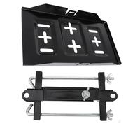 ELAYARD Supporto Batteria Auto Resistente in Materiale Ecologico Kit Staffa per Fissaggio Sicuro e Protezione Ottimale della Batteria Adatto Veicoli e Barche