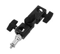 ELAYARD Supporto Flash Compatto per Fotografia Morsetto per Ombrellone e Adattatore per Treppiede, Portalampada Stabile e Leggero per Illuminazione da Studio e Scatti in Esterni