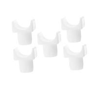 ELAYARD Supporto Guida Per Sedia a Rotelle 5 Pezzi Di Ricambio Abs Compatibile Vari Modelli Per Installazione Rapida e Mobilità Sicura