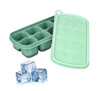 ELAYARD Vassoio Per Cubetti Ghiaccio Contenitore Per Congelatore in Silicone Con Vassoio Per Preparazione Dei e Conservazione Congelatore