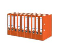 Elba 100023258 - Cartella Smart Pro, DIN A4 10 Pezzi, 5 cm, Arancione