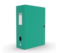 Elba 100200127 cartella con elastici Top file, DIN A4, in cartone viola