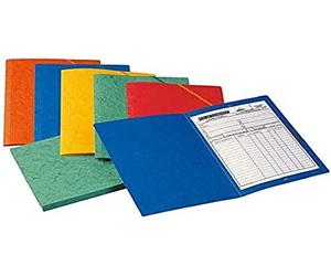 Elba 100200264 cartella documenti, DIN A4, copertina in PVC giallo