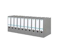 Elba 100202150 - Cartella Smart Pro, DIN A4 10 Pezzi, 8 cm, Grigio