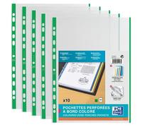 Elba 100206877 - Cartella portadocumenti formato DIN A4 con bordo colorato, PP,