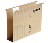 ELBA 100570017 - Raccoglitore sospeso Vertic ULTIMATE, confezione da 25 pezzi, 240 g/m², fondo 6 cm, per 580 fogli A4, marrone naturale