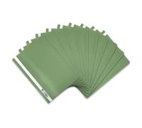 Elba 100742 - Cartellina in plastica, formato A4, 10 pezzi Moderno 31 x 22,8 x 0,3 cm verde chiaro