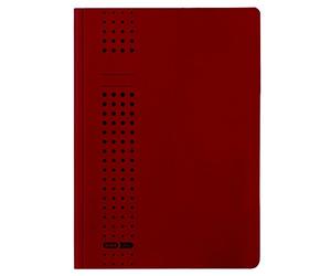 Elba 31477BX - Raccoglitore linea Chic, 320 g/qm, in cartone RC, per fogli A4 100 DIN circa, 25 pezzi, bordeaux