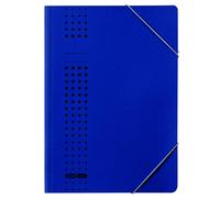 Elba 33470DB Folder with Elasticated Corners Chic Paper Board for 150 DIN A4 Pag