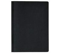 Elba 36450BL - Doppio raccoglitore, 320 g/qm, in cartone manila, per fogli A4 200 DIN circa, 50 pezzi, nero