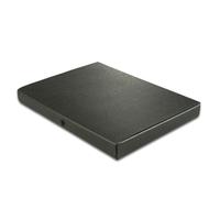 ELBA 400000994 - Scatola portadocumenti in cartone rigido con 3 lembi e testina di stampa, 3 cm, colore: Nero