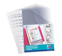 Elba 400078943 Confezione da 100 Buste Forate In Pp liscio A4 incolore