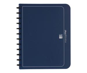 Elba 440916"Variozippblue" Polypropylene Folder with 25 Pockets blue Ring Binder