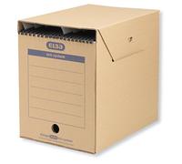 Elba 83525 - Porta archivio sospeso "tric system", formato maxi per archivi con targhette, 6 pezzi, marrone naturale