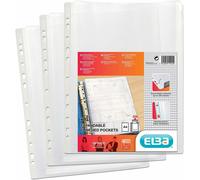 Elba A4 Espansione Buste - Trasparente - 120 Micron - Confezione Di 10