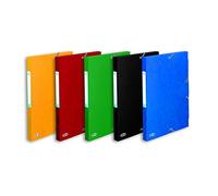 Elba Boston - Set di 12 scatole di archiviazione 24 x 32 cm assortiti