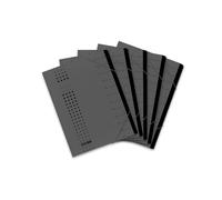 Elba Chic 42496AZ Folder Recycled Card 450 g/m² (Pack of 12 Compartments with Bl