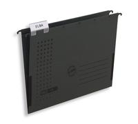 ELBA Chic Suspension File DIN A4 Cardboard Anthracite Pack of 5 Hanging pockets