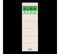 Elba Confezione da 100 Etichette Adesive L80mm - Facili da Incollare - Misura 80mm - Colore Beige NEW