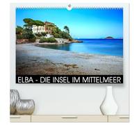 Elba - die Insel im Mittelmeer (hochwertiger Premium Wandkalender 2026 DIN A2 quer), Kunstdruck in Hochglanz: Insel Elba - die Perle im kristallklaren Wasser