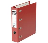 ELBA Doppelordner rado plast, Rückenbreite: 75 mm, rot