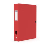 Elba Memphis scatola in polipropilene, personalizzabile con elastico dorso 60 mm A4 Red ref M98602913