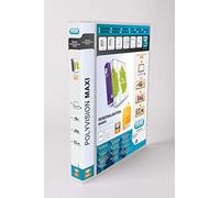 Elba Polyvision -Maxi raccoglitori per presentazioni, 4 anelli a D, formato A3 orizzontale, 1 pezzo