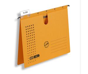 Elba Recycled Card for DIN A4 Hanging File 5 Piece Yellow Hanging file yellow 5